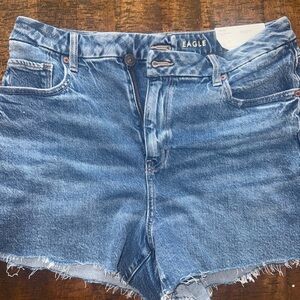 American Eagle Outfitters Women's Classic Blue Jean Shorts